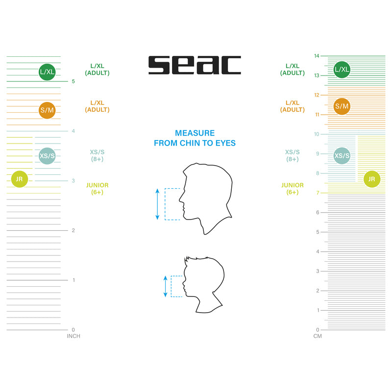 Seac Libera Full Face Snorkelling Mask